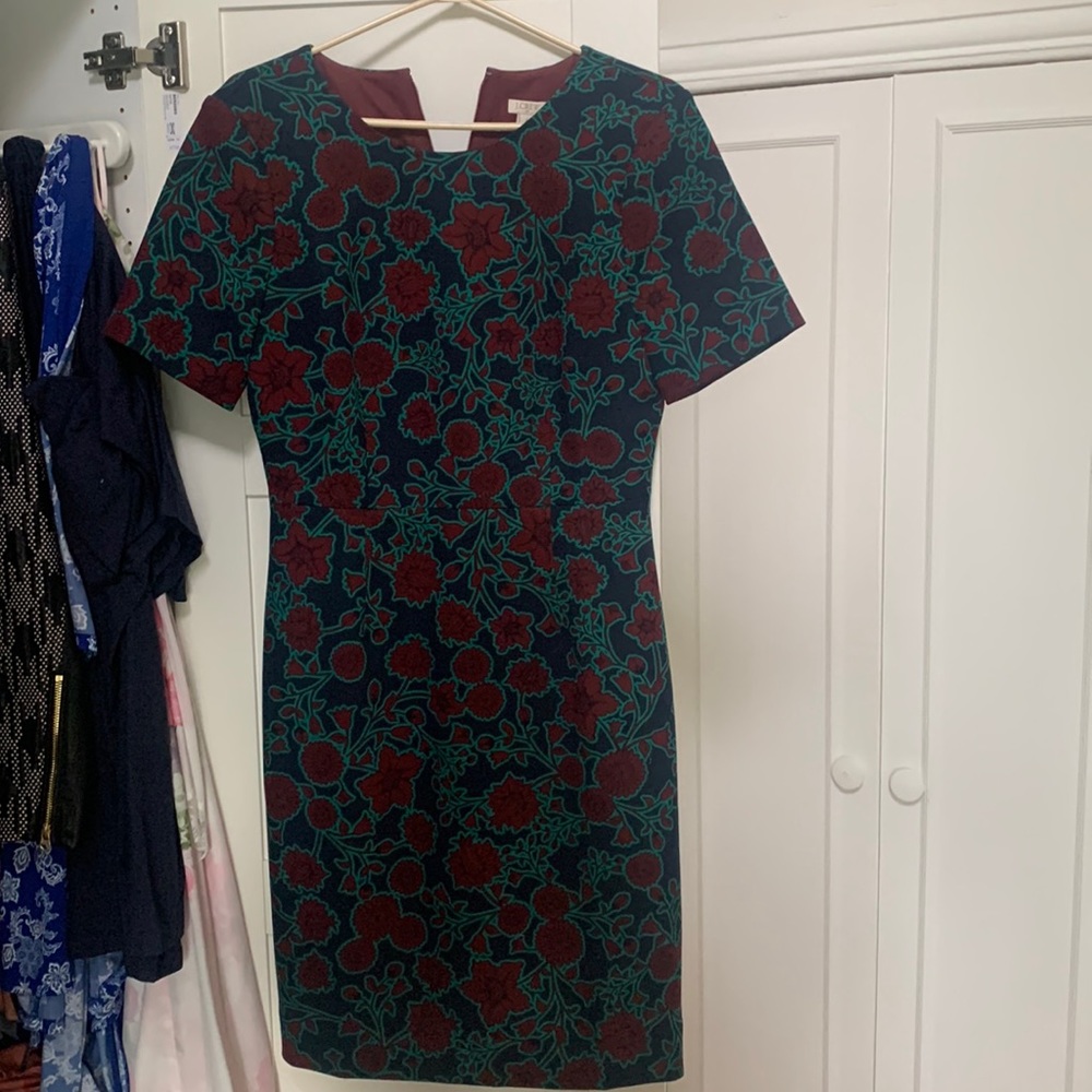 J Crew - patterned dress